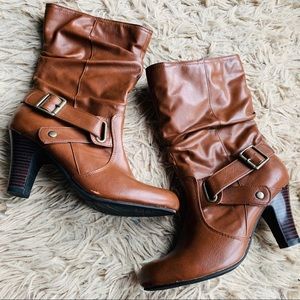 Brown Heel Boots